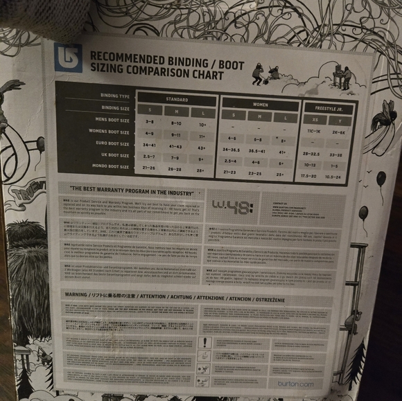 Burton Snowboarding Bindings size Med - Picture 7 of 7